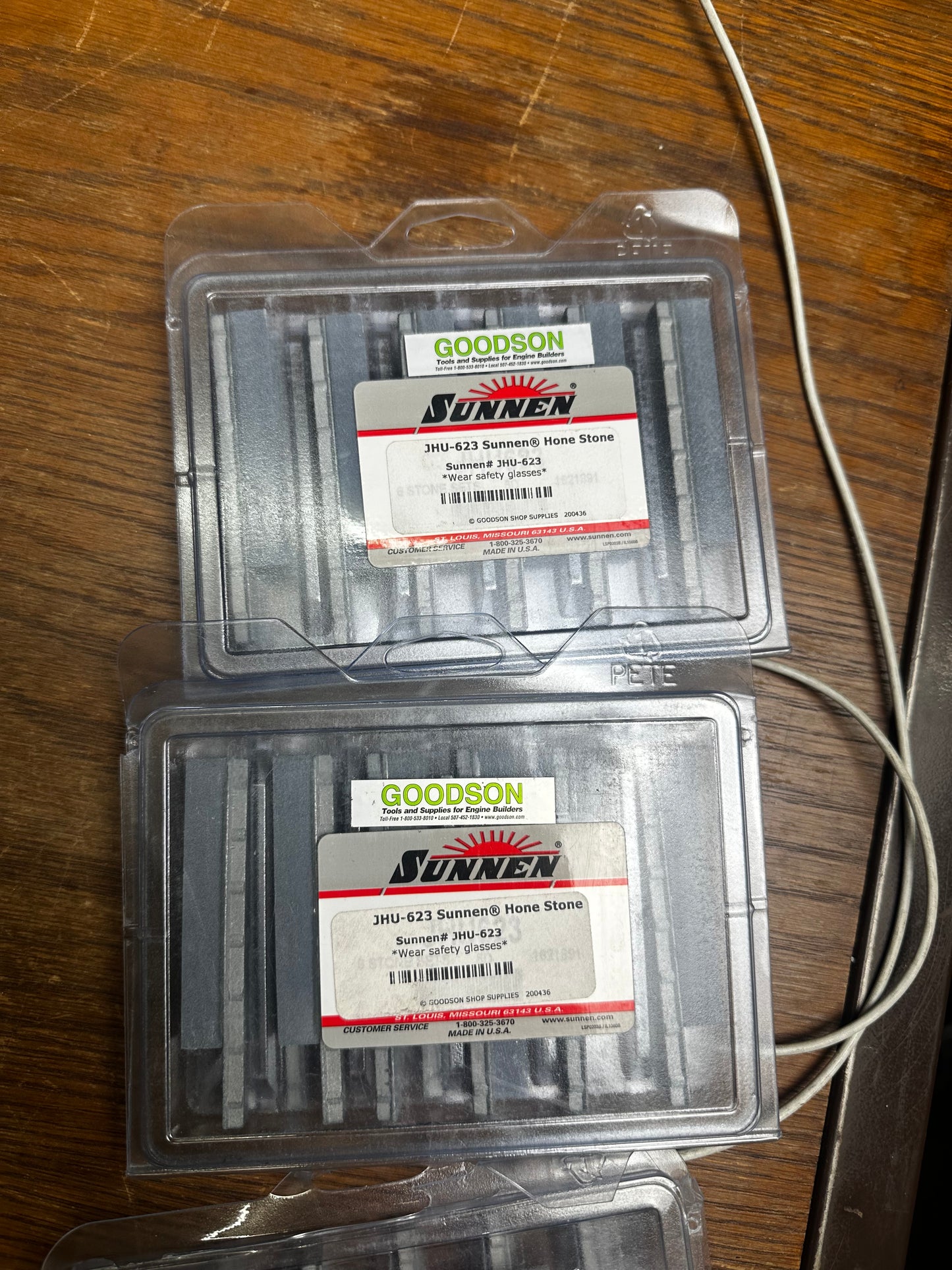 Sunnen JHU623 Stone Set (2)