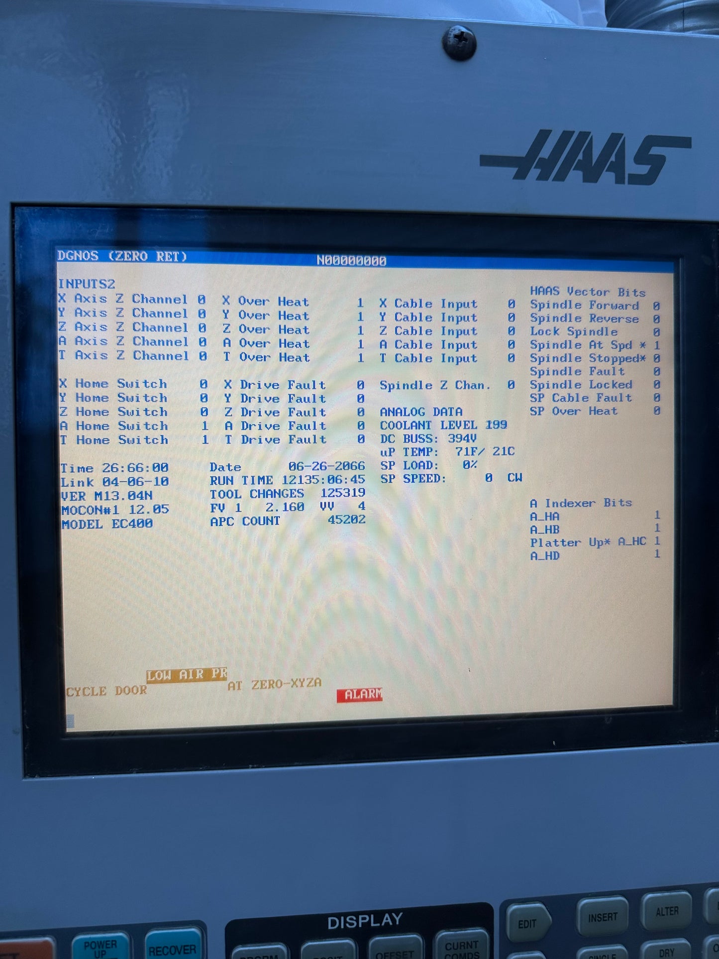 Haas EC400 2004 Horizontal CNC Machine - Price Negotiable