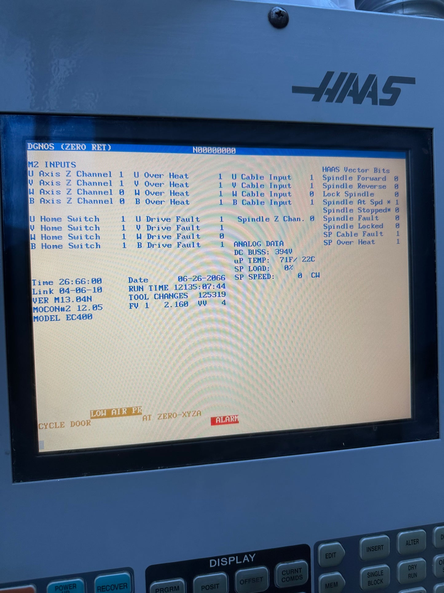 Haas EC400 2004 Horizontal CNC Machine - Price Negotiable