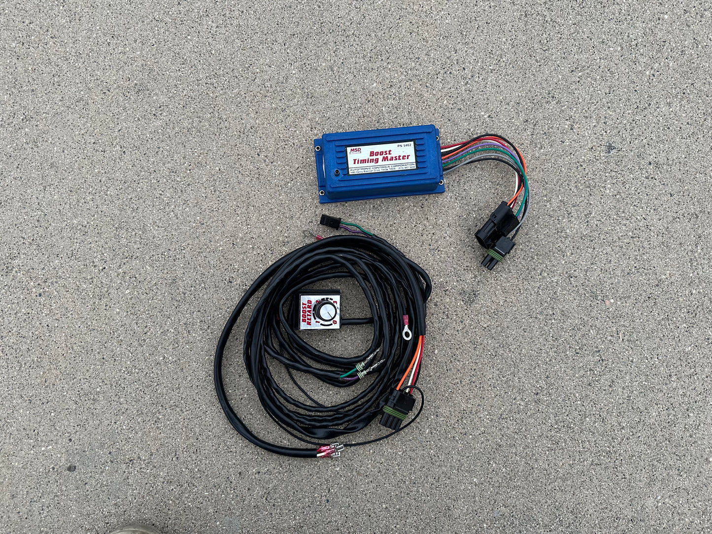 MSD 5462 Universal Boost Timing Master Retard Module & Controller