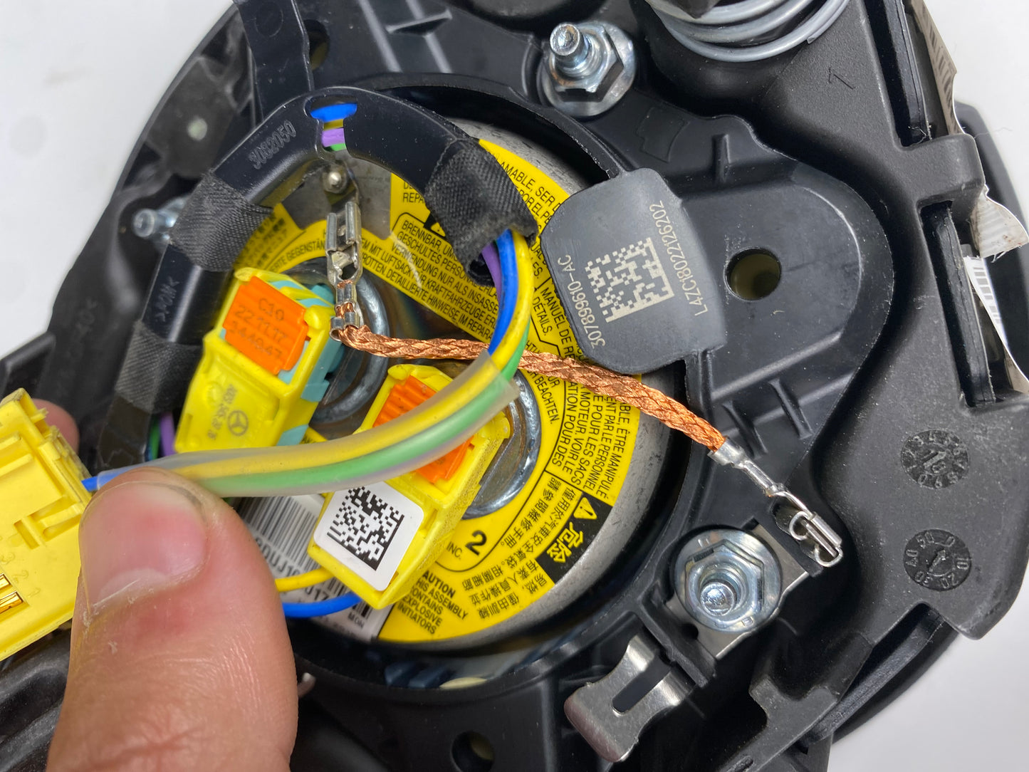 000-860-31-03-64-9116 Mercedes-Benz Steering Wheel Air Bag 2015-2018 - OEM Genuine