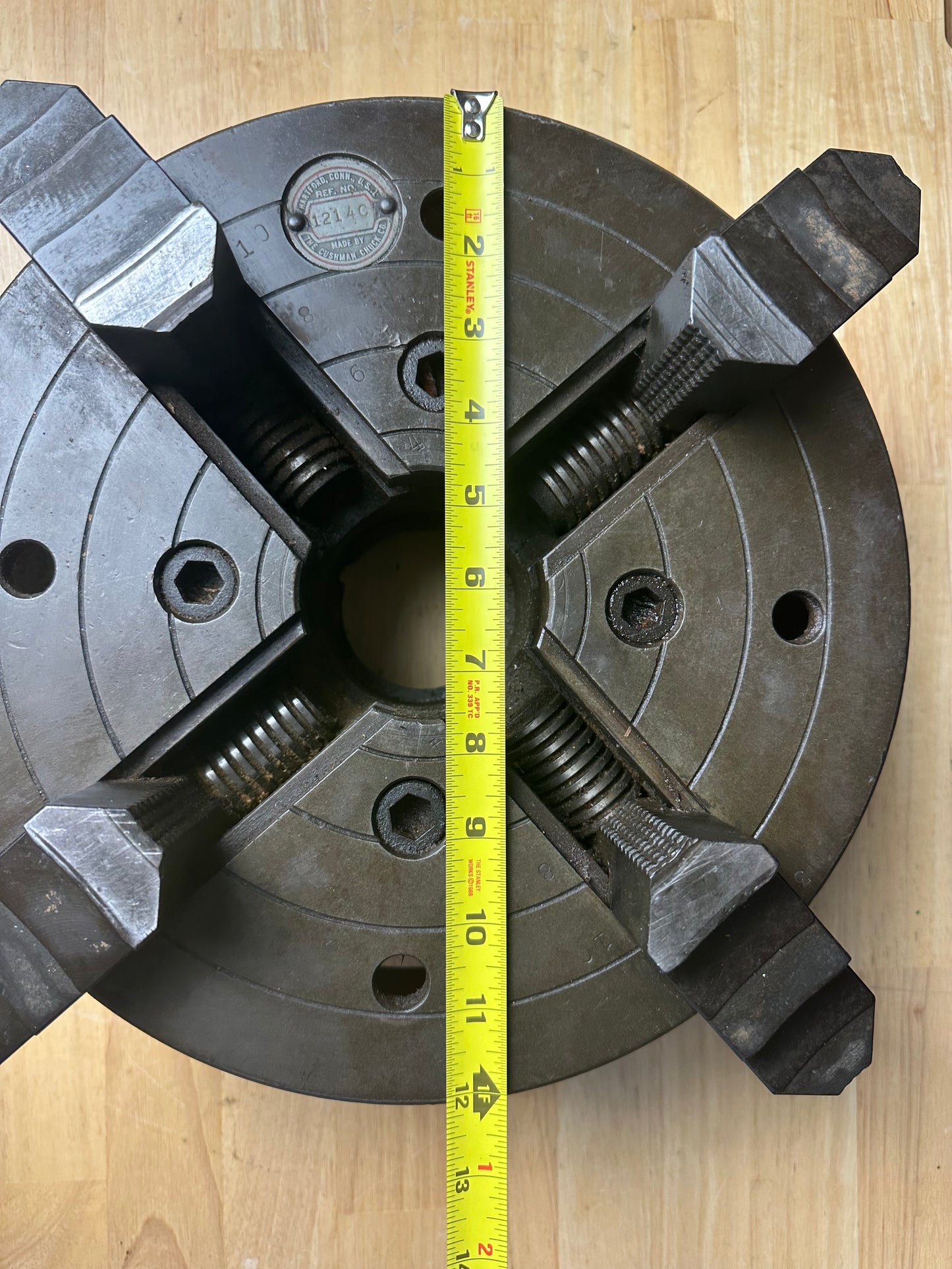 Cushman Chuck Company 12” Inch 4 Jaw Chuck