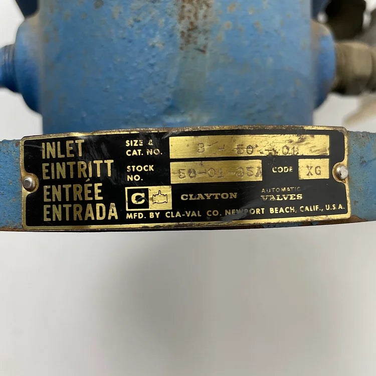 Cla-Val 3" In. 50-01-35A Valve